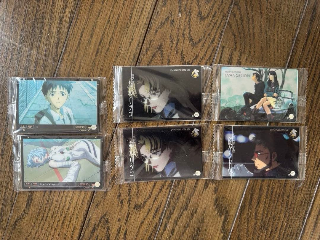 送料込●新世紀エヴァンゲリオン ウエハースカード42枚