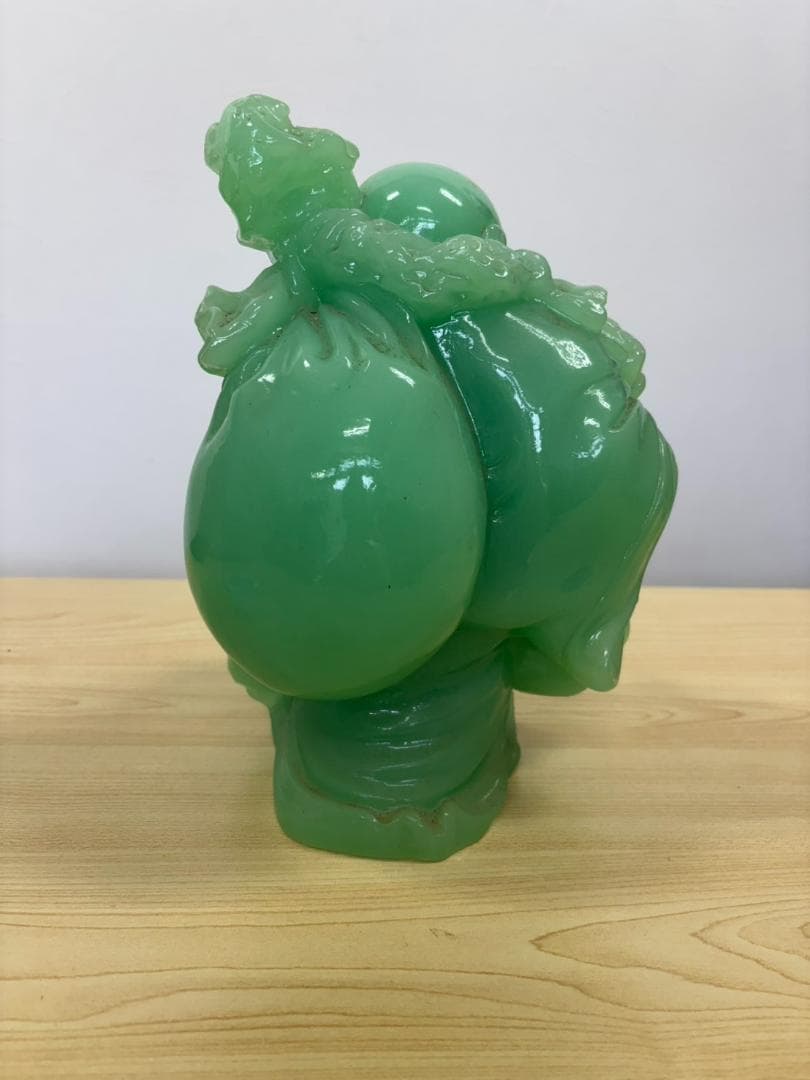 七福神 翡翠 布袋様 置物 縁起物 厄除け 布袋尊 子宝 商売繁盛 開運 風水