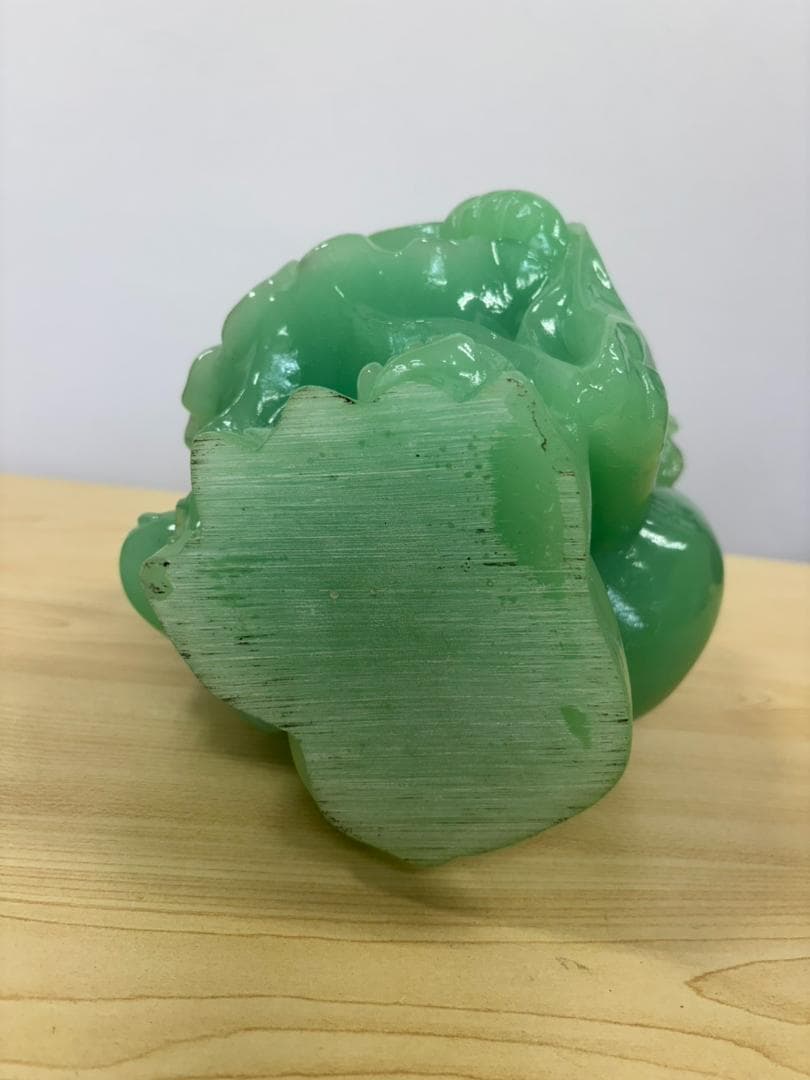 七福神 翡翠 布袋様 置物 縁起物 厄除け 布袋尊 子宝 商売繁盛 開運 風水