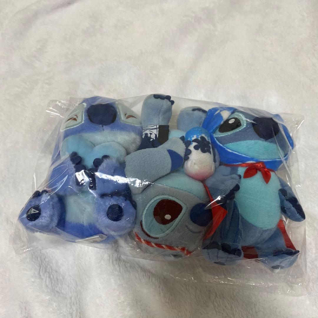 スティッチ ぬいぐるみキーホルダー 3種セット