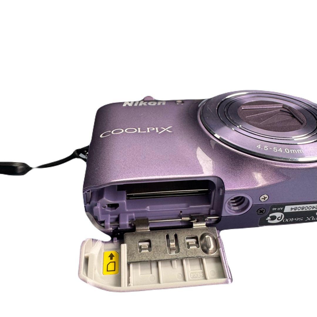 【美品】Nikon COOLPIX S6400 パープル　動作確認済
