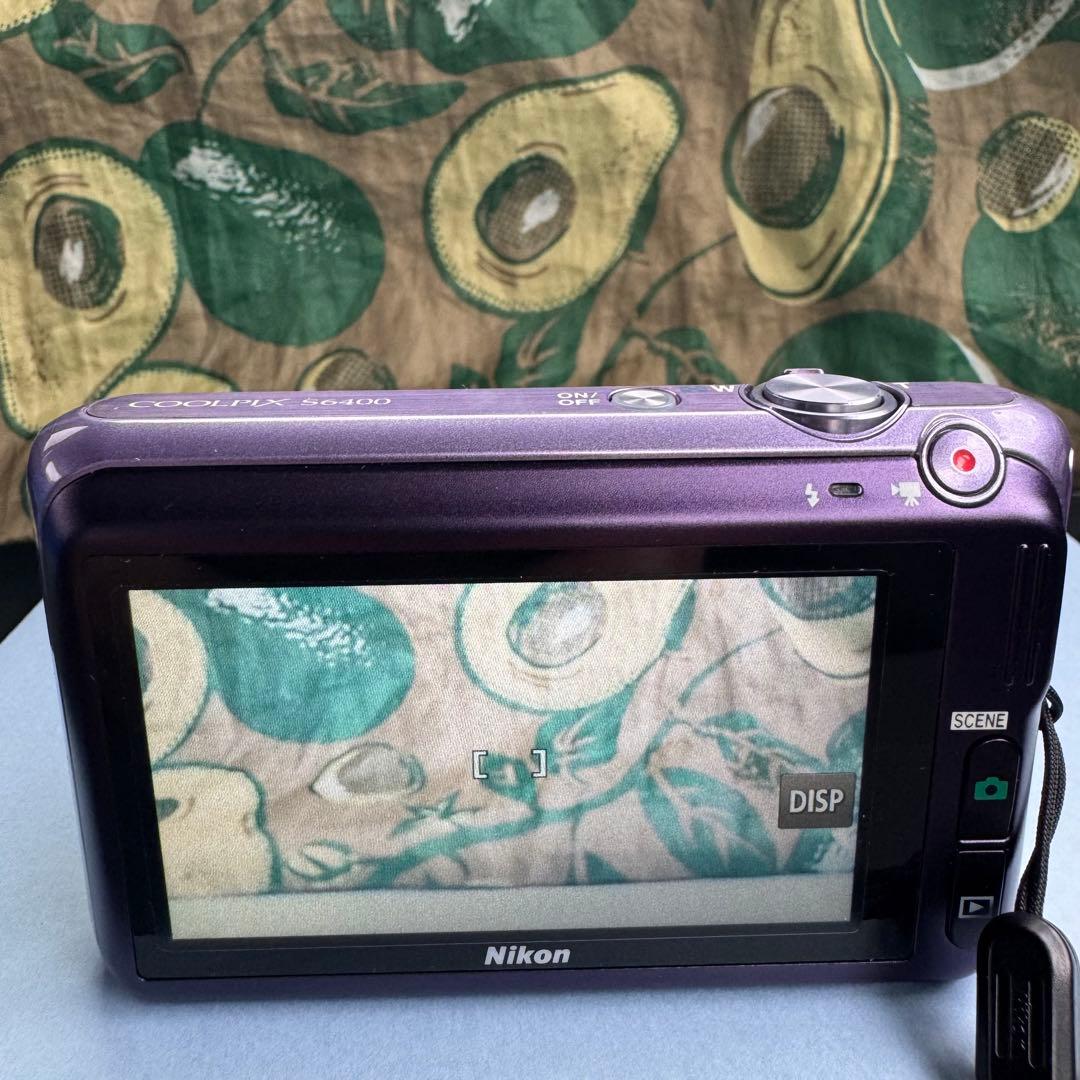 【美品】Nikon COOLPIX S6400 パープル　動作確認済
