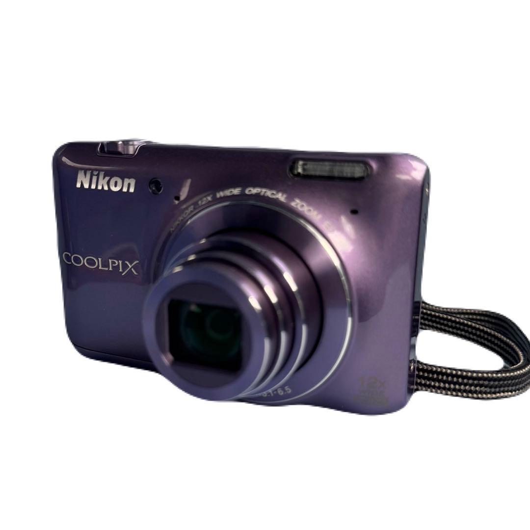 【美品】Nikon COOLPIX S6400 パープル　動作確認済