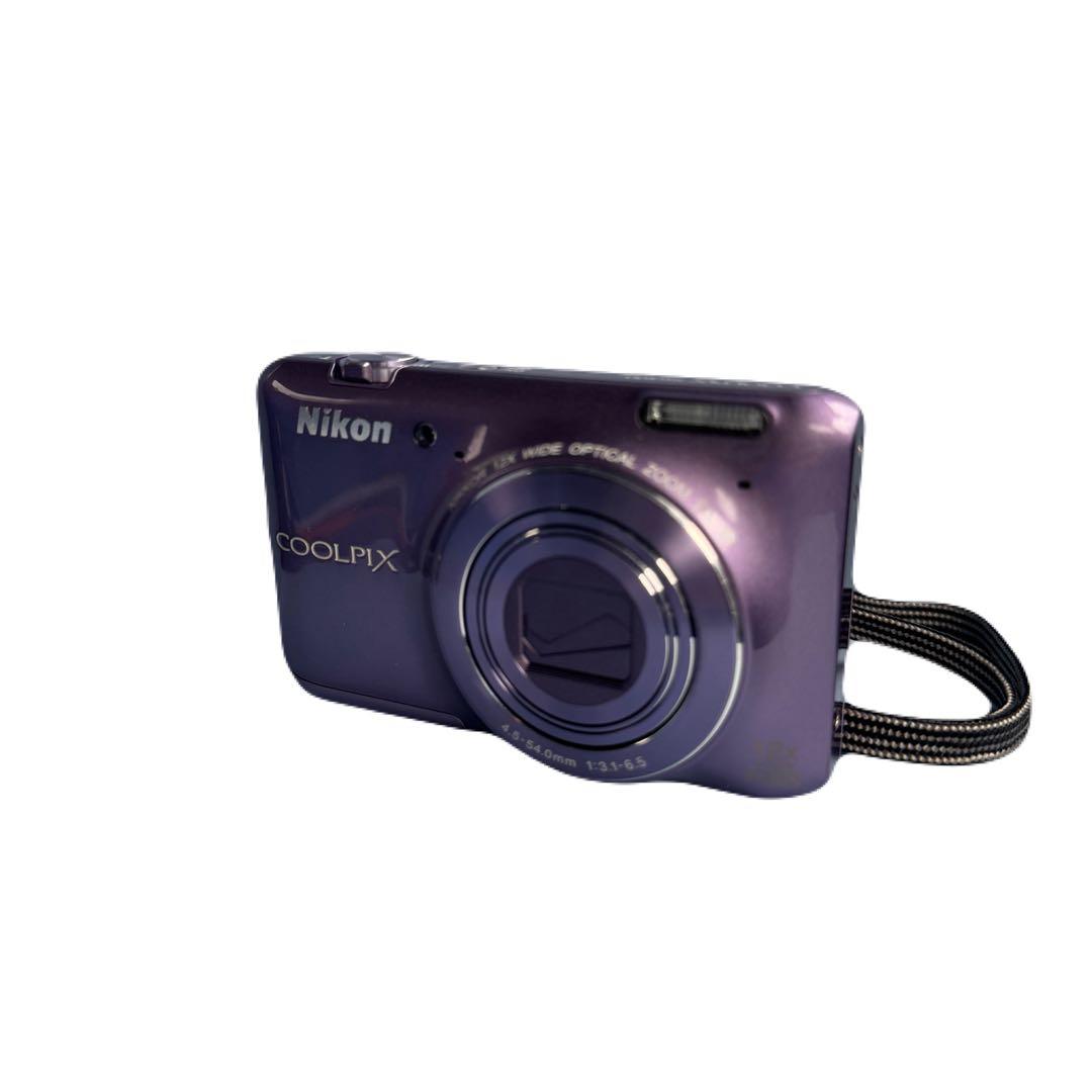 【美品】Nikon COOLPIX S6400 パープル　動作確認済