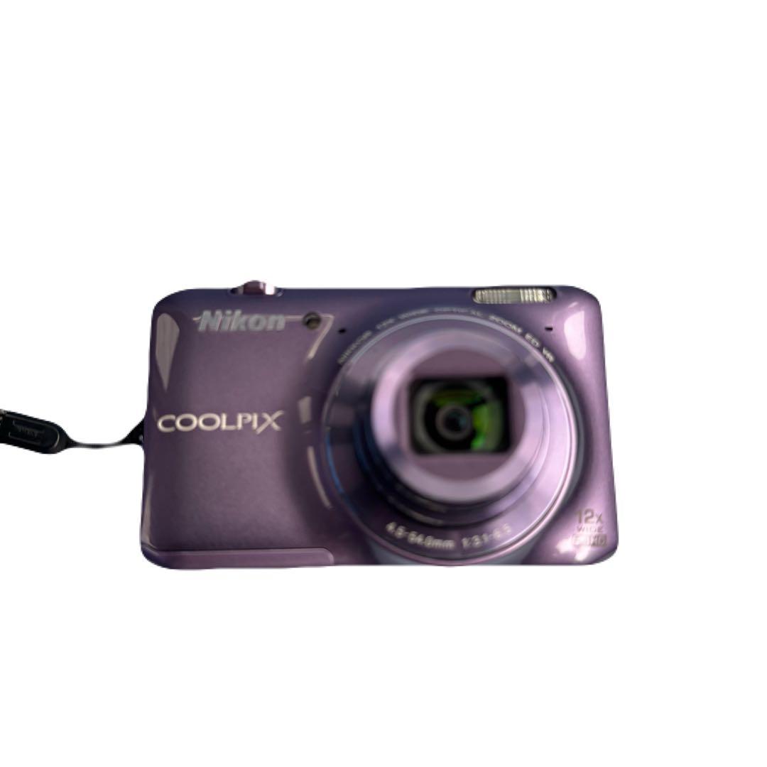 【美品】Nikon COOLPIX S6400 パープル　動作確認済
