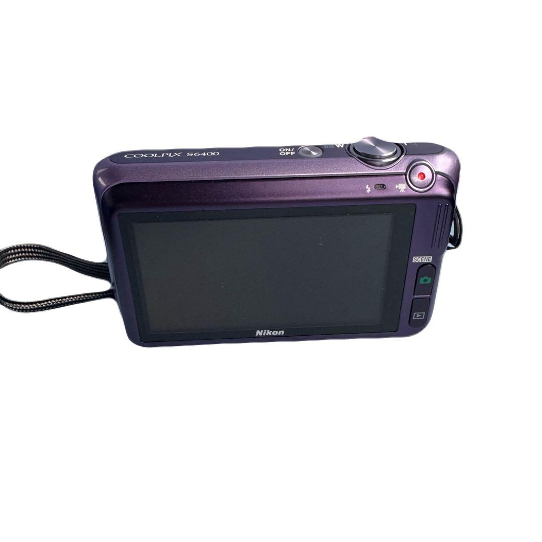 【美品】Nikon COOLPIX S6400 パープル　動作確認済