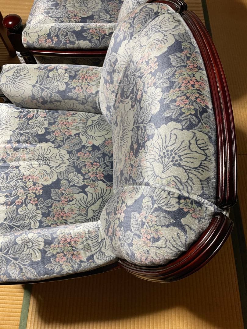 【2/20まで・キズあり】 karimoku カリモク 1人掛けソファ 送料込み