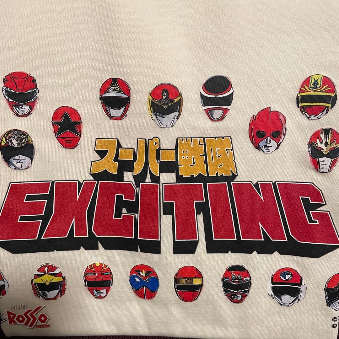 スーパー戦隊 エキサイティングバック ＆ Tシャツ ＆ 缶バッジ Gロッソ限定