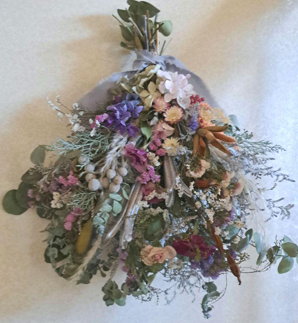 ふくさまご予約*ドライフラワースワッグ