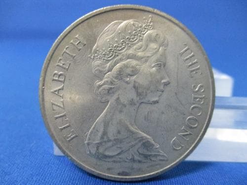 マン島 キャット☆マンクスキャット／1970年／ニッケル貨／m0509-5