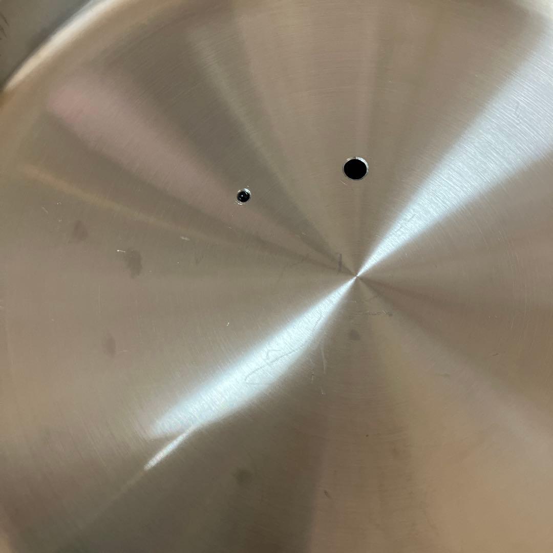 シモリュウ 18-10 電磁対応 エクストラ 深型 両手鍋 26cm 霜龍器物