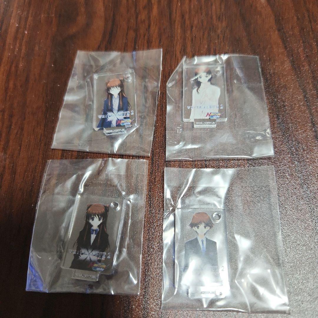 ホワイトアルバム2コラボカフェ　ミニアクリルセット