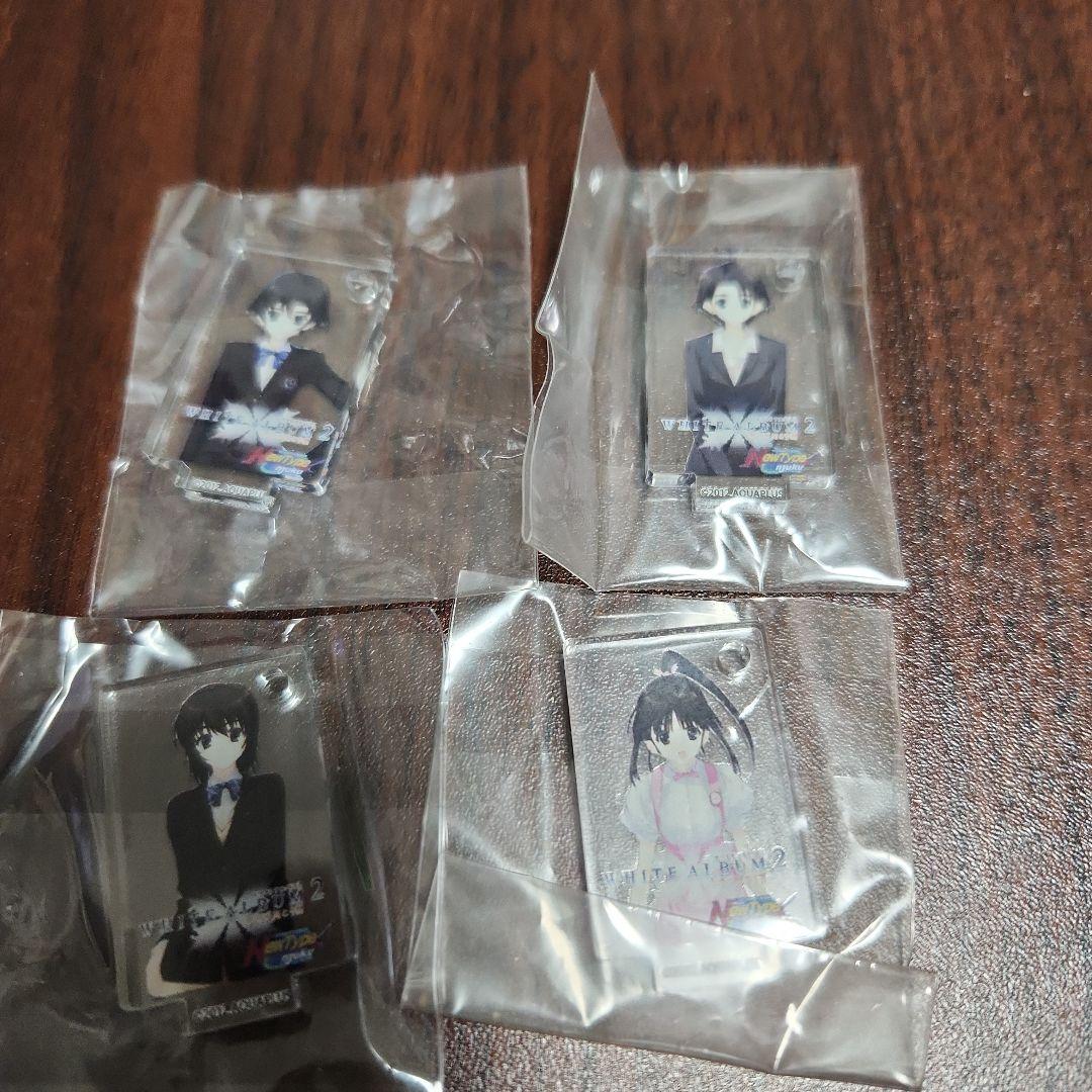 ホワイトアルバム2コラボカフェ　ミニアクリルセット