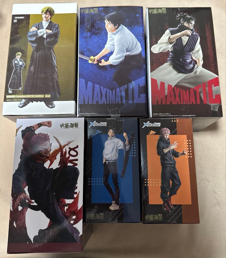 呪術廻戦　フィギュア6体セット