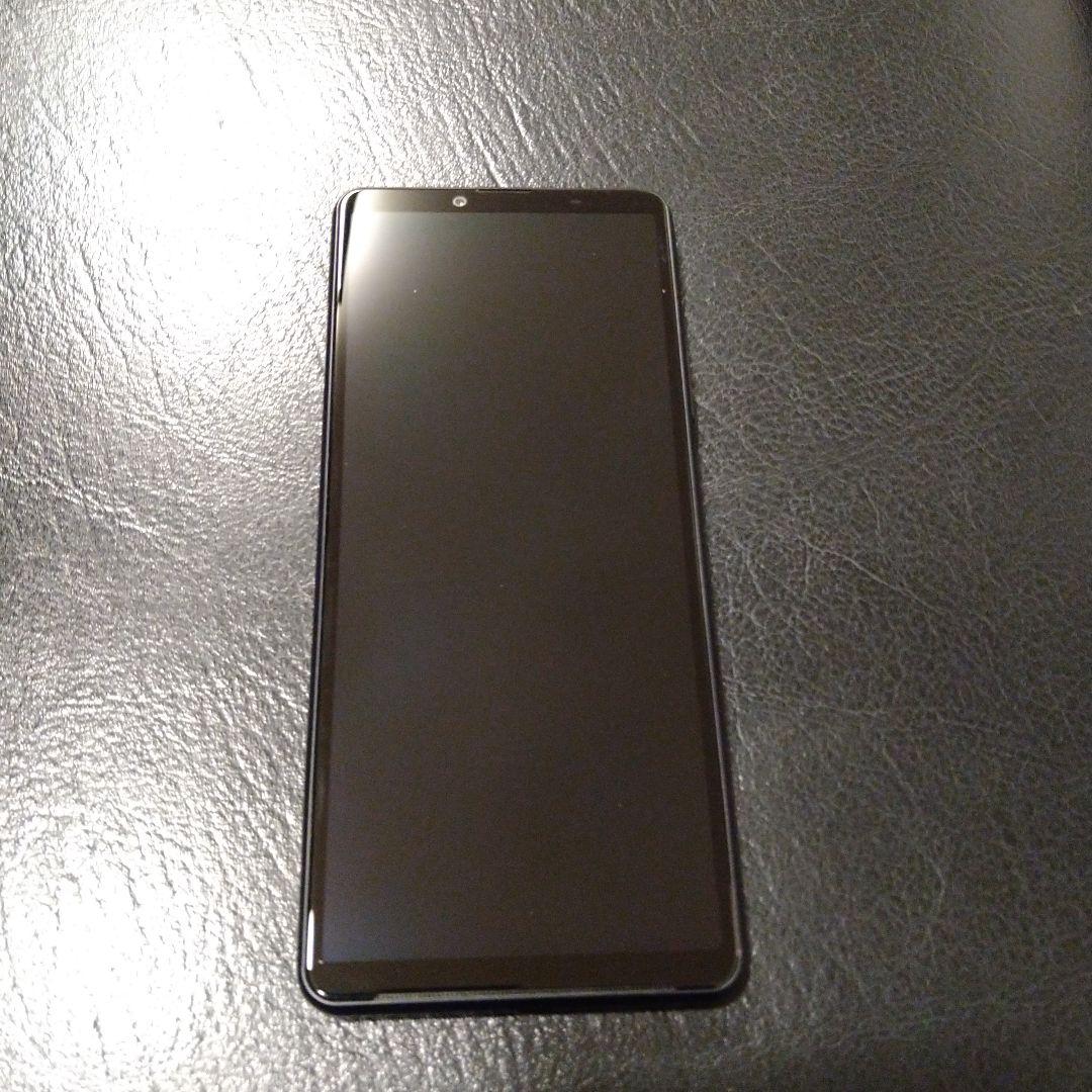 中古美品 SONY Xperia 10Ⅲ SO-52B ブラック 本体のみ