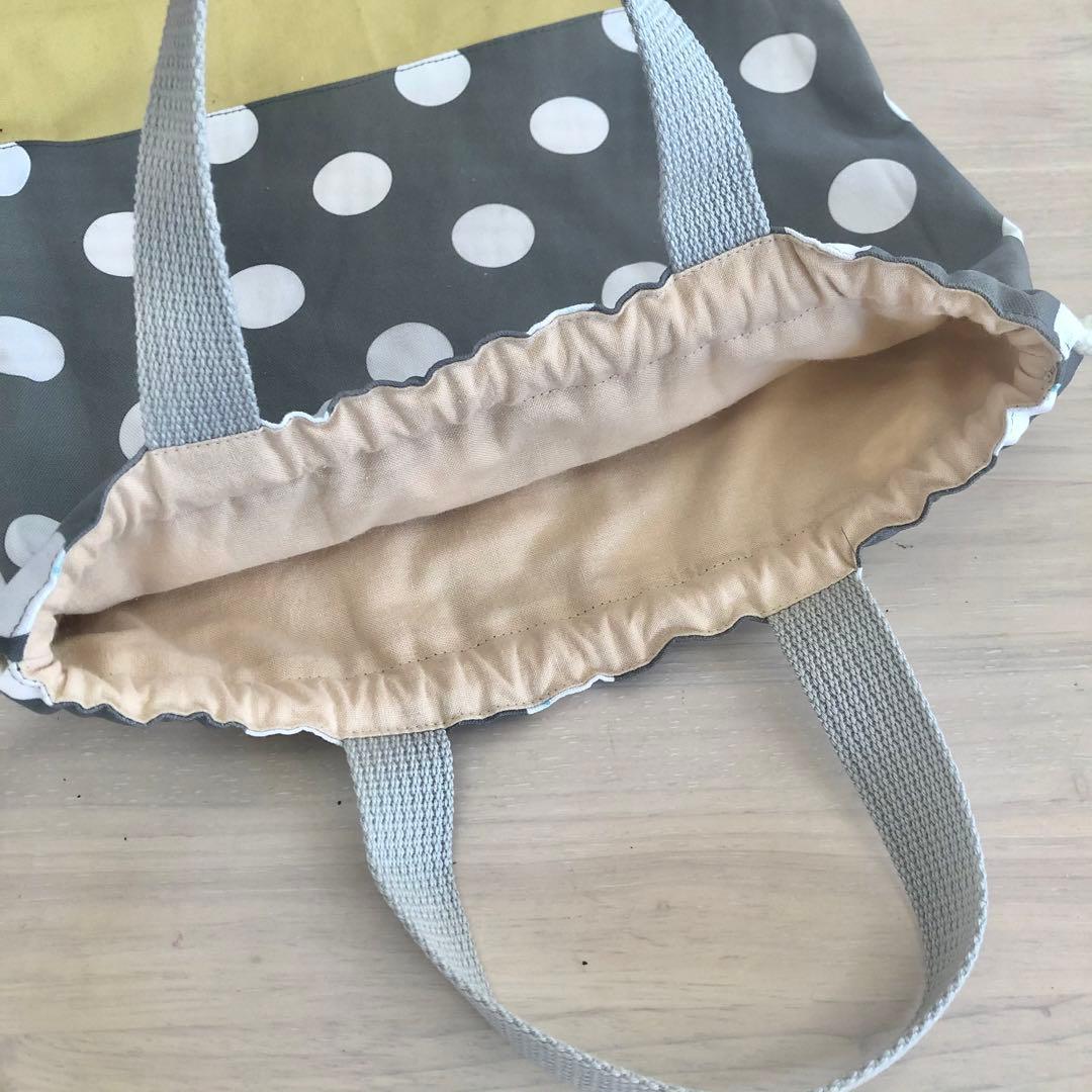 入学入園4点セット☆グレードット×イエロー