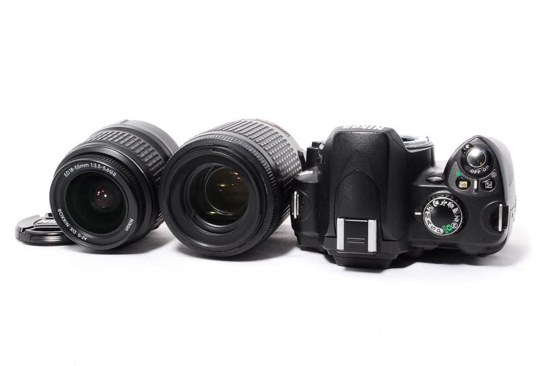 すぐ使える◆Nikon D40x◆標準＆望遠Wレンズ◆スマホ転送◆一眼レフカメラ