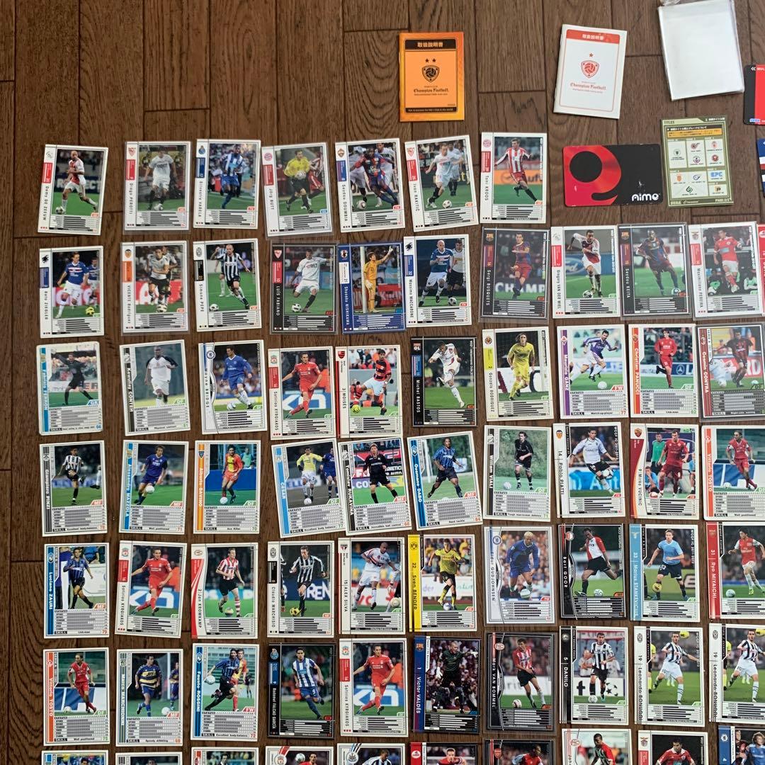 サッカー　カード　ワールドクラブ　チャンピオンフットボール　SEGA 427枚