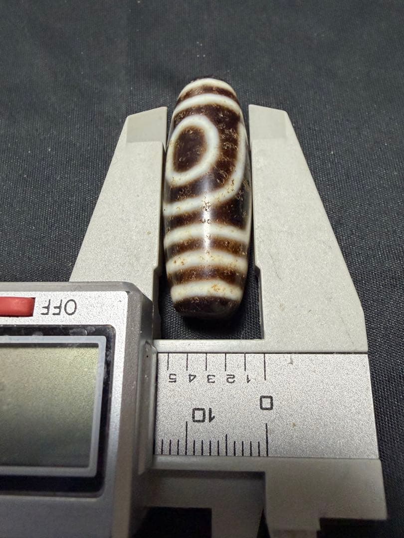 秘蔵天珠‼️西蔵老礦古代伝承二眼天珠