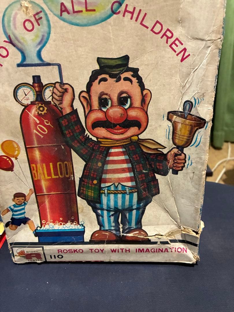Gino Balloon Blower ブリキのシャボン玉おじさん