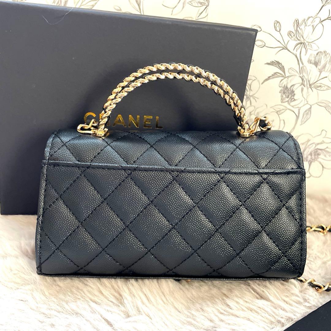 【専用購入で1000円引き】CHANEL チェーンショルダーバッグ　キルティング