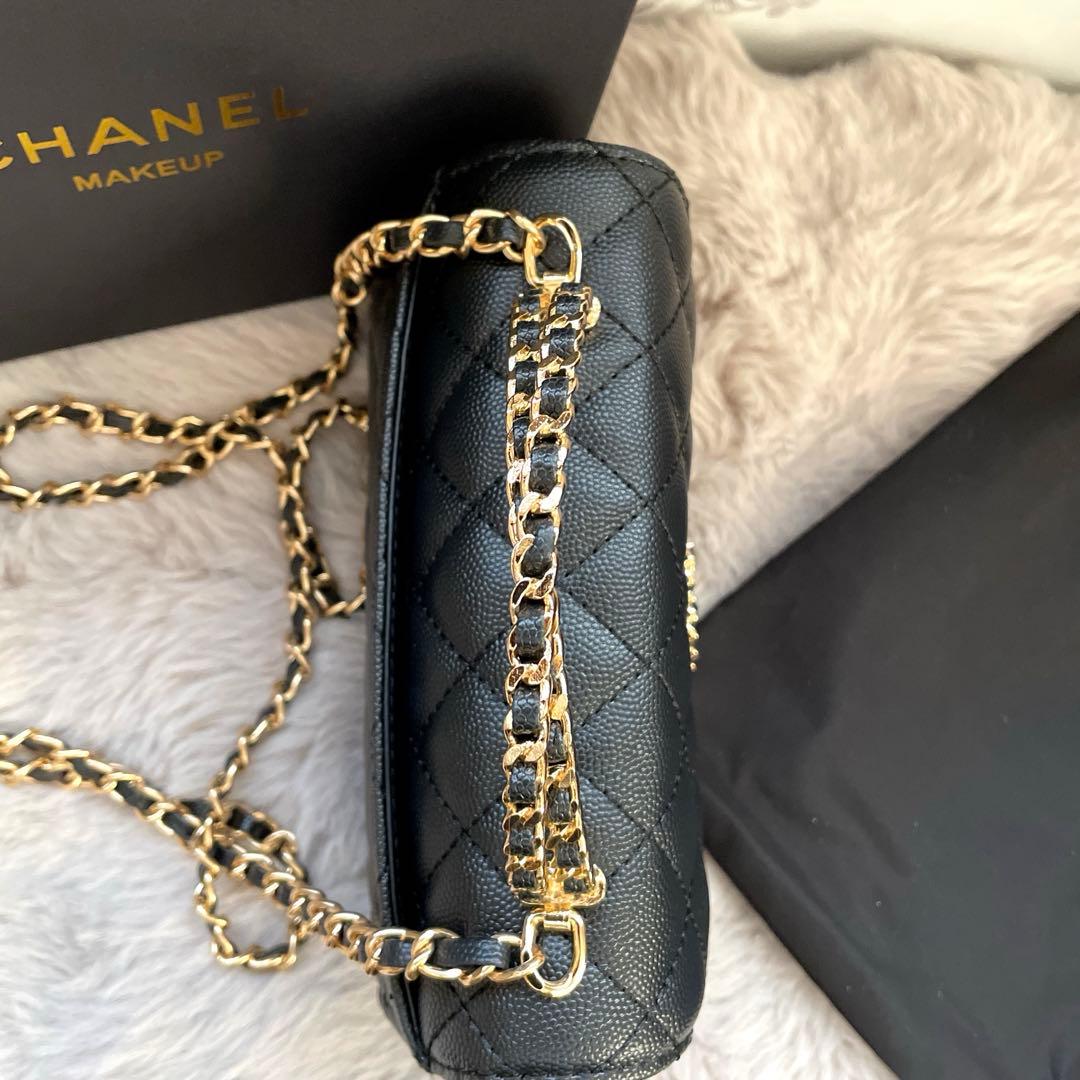 【専用購入で1000円引き】CHANEL チェーンショルダーバッグ　キルティング