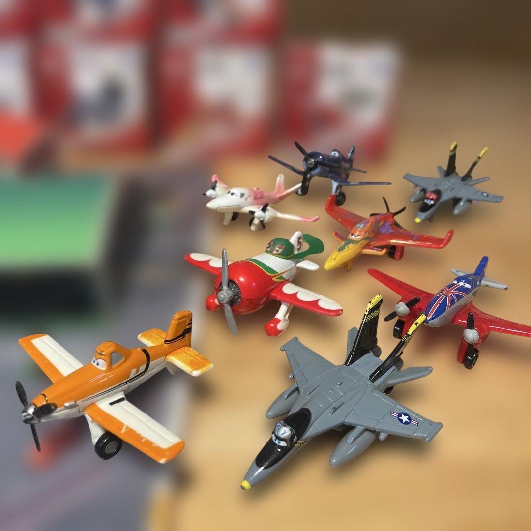 激レア⭐︎トミカ プレーンズ ジオラマップ ピットガレージ　プレーンズトミカセット