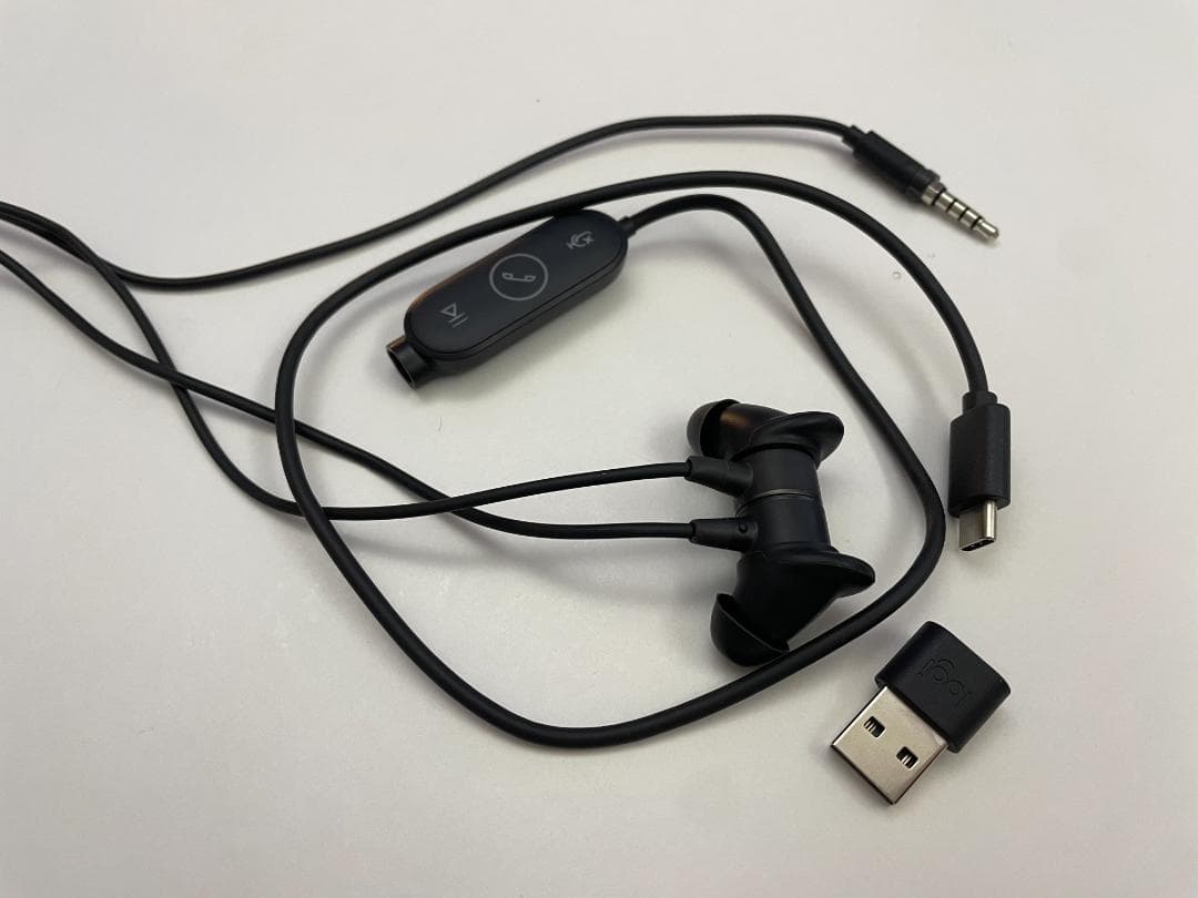再値下【中古】LOGOCOOL ZONE WIRED EARBUDS ノイキャン