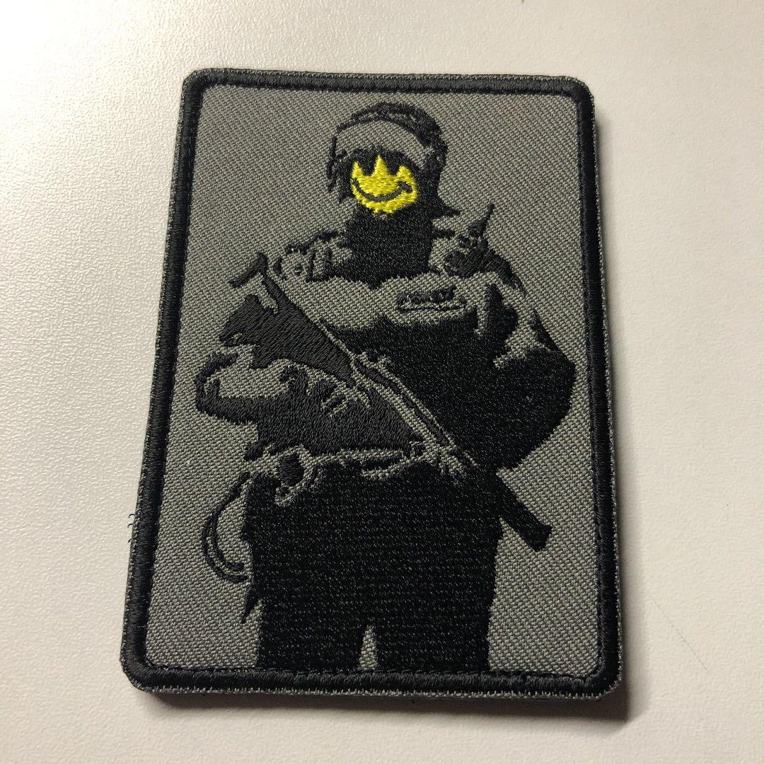 オリジナル　パッチ　KNKC ベルクロタイプ