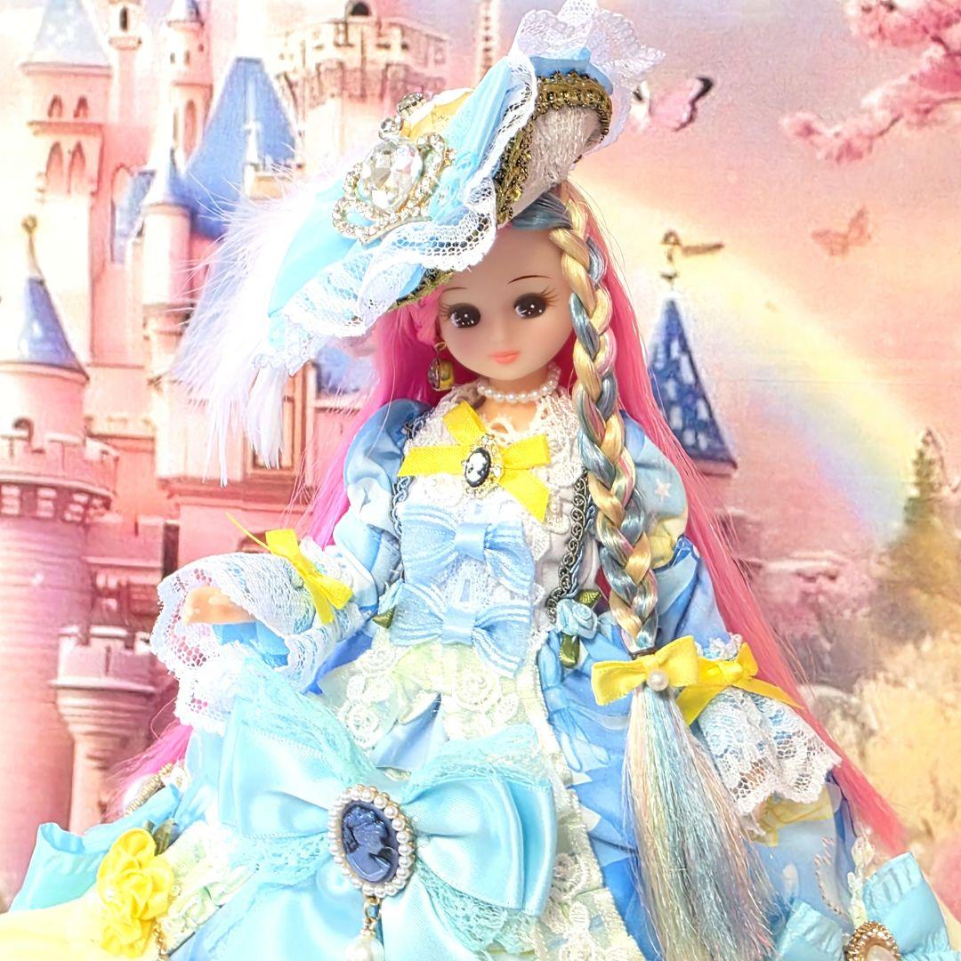 リカちゃんの洋服♡ハンドメイド♡27センチドールドレス