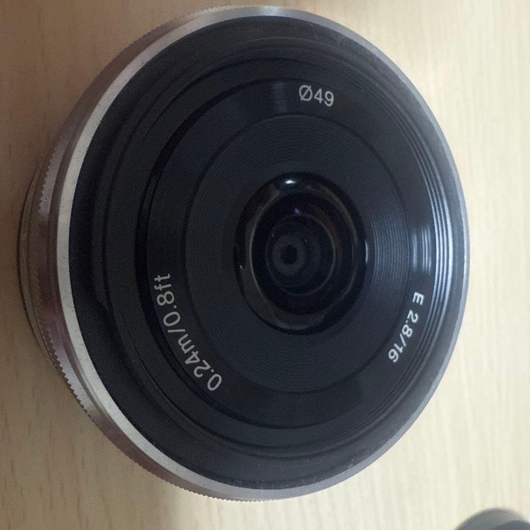 SONY Eマウント 16mm単焦点レンズ SEL16F28