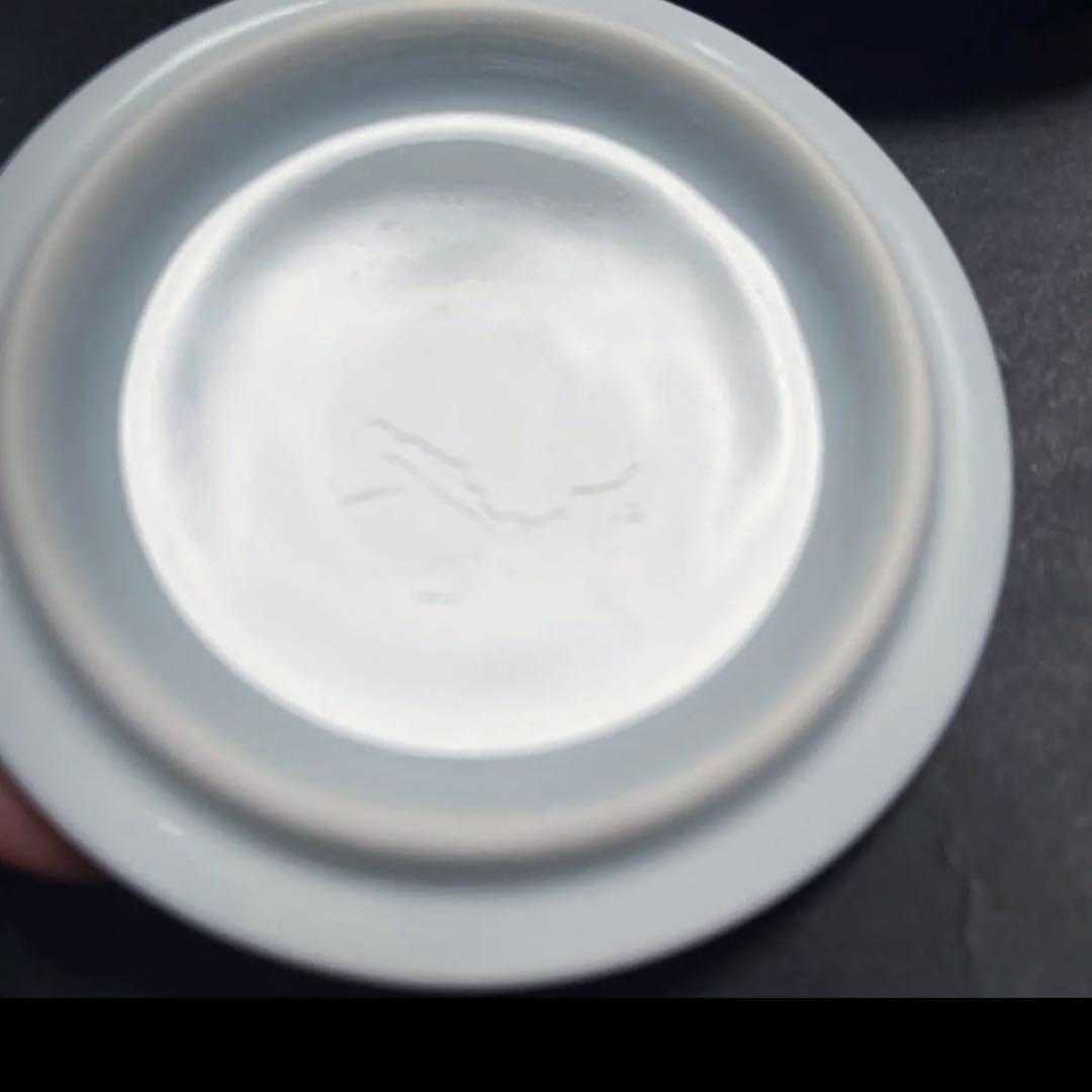 賞美堂　其泉窯 染付　汲み出し　蓋/皿付き湯呑み　湯呑み　5点