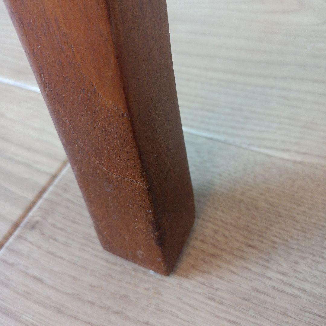 【 ギギliving 】 チーク無垢材 デスク 猫足