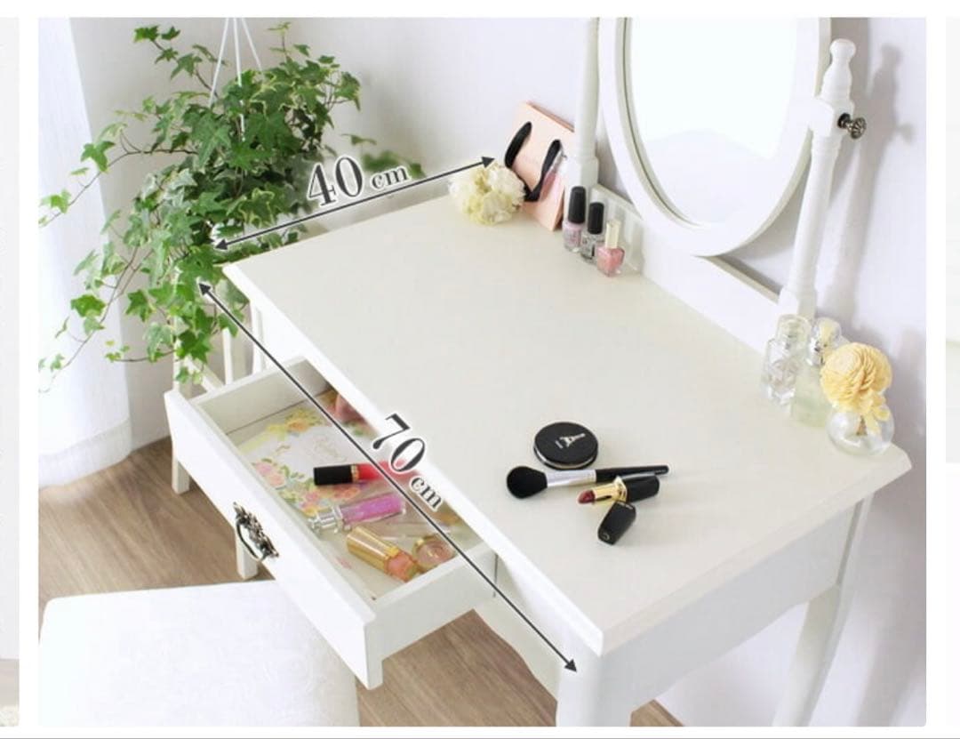 姫系 アンティーク 猫脚 ドレッサー