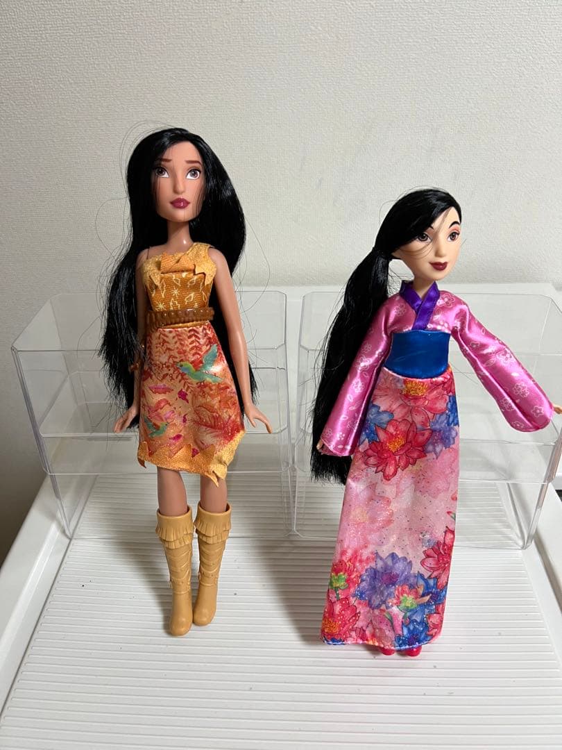 ポカホンタス、ムーランのお人形