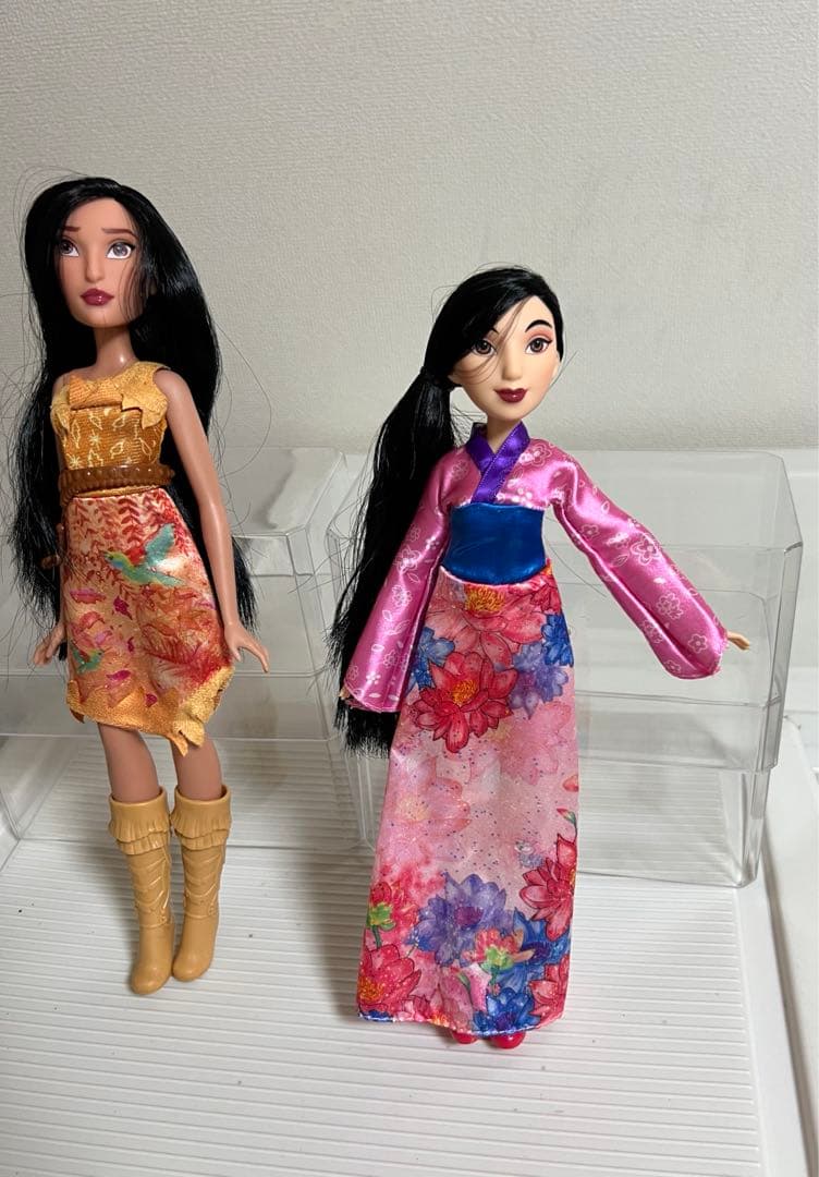 ポカホンタス、ムーランのお人形