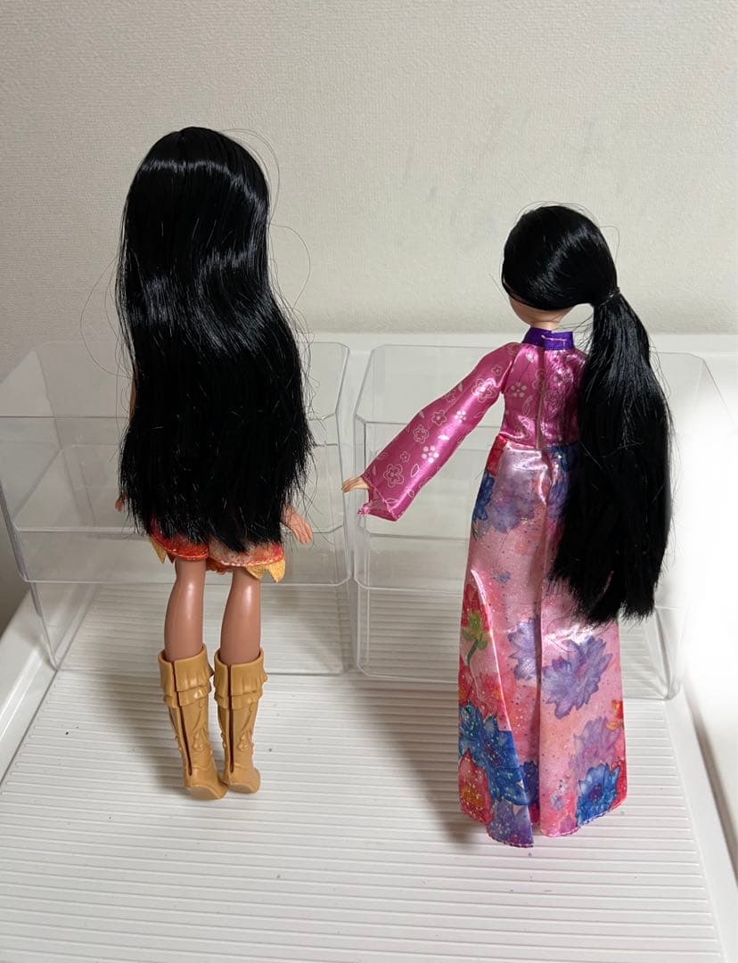 ポカホンタス、ムーランのお人形