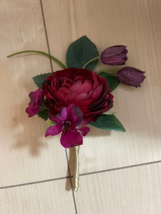 アーティフィシャルフラワーブーケ　結婚式