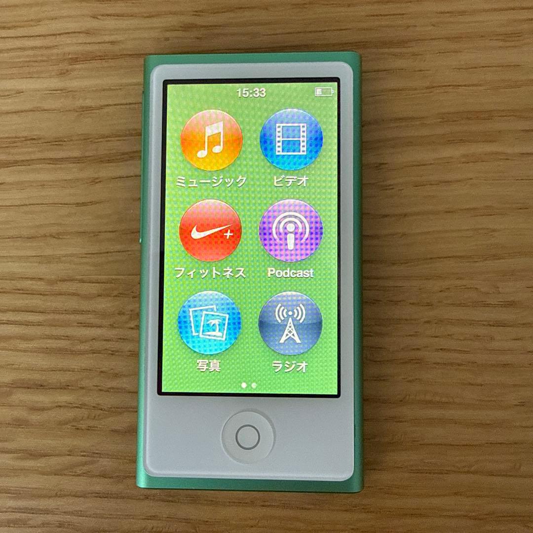 iPod nano 第7世代 16GB グリーン