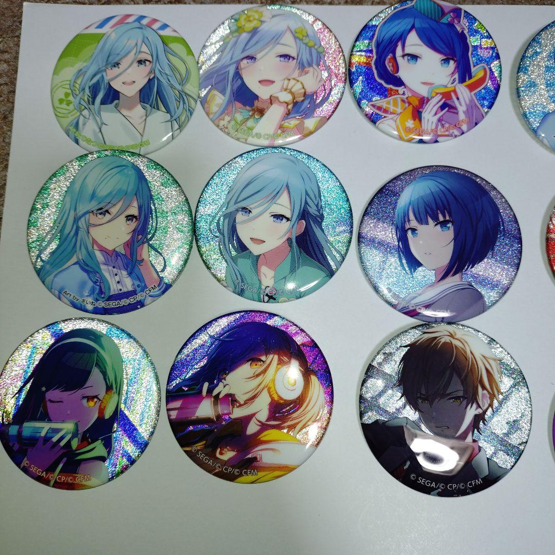 プロセカ 缶バッジ グリ缶 スクエア缶 まとめ売り