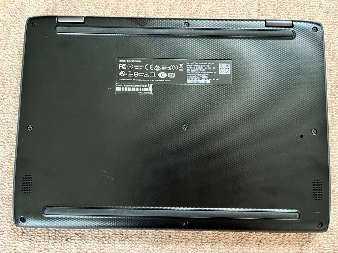 Chromebook本体 Lenovo 300e Chromebook 2nd Gen 81MB