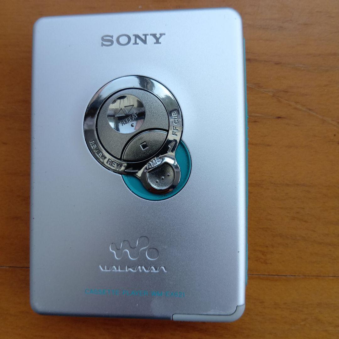 SONY WM-EX621カセットプレーヤー ブルー