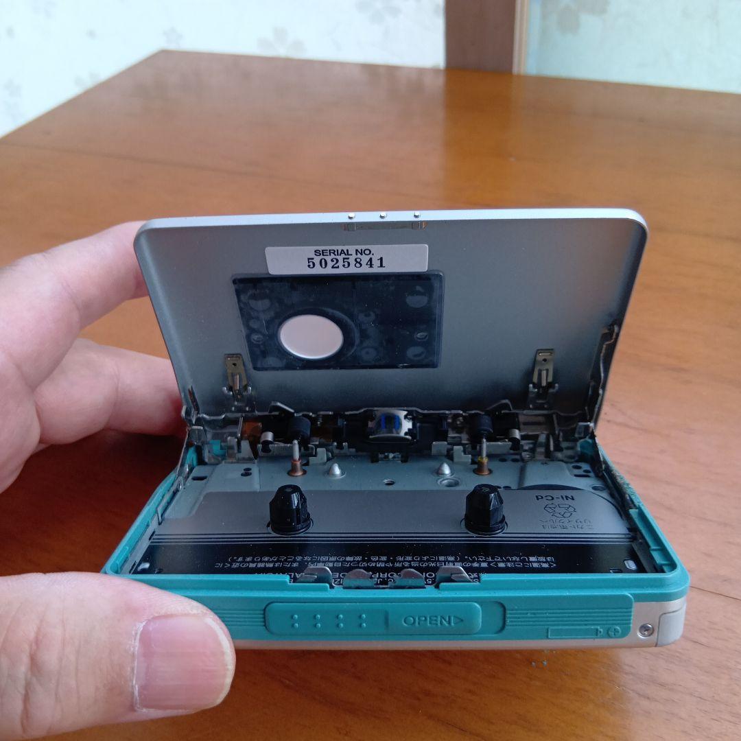 SONY WM-EX621カセットプレーヤー ブルー