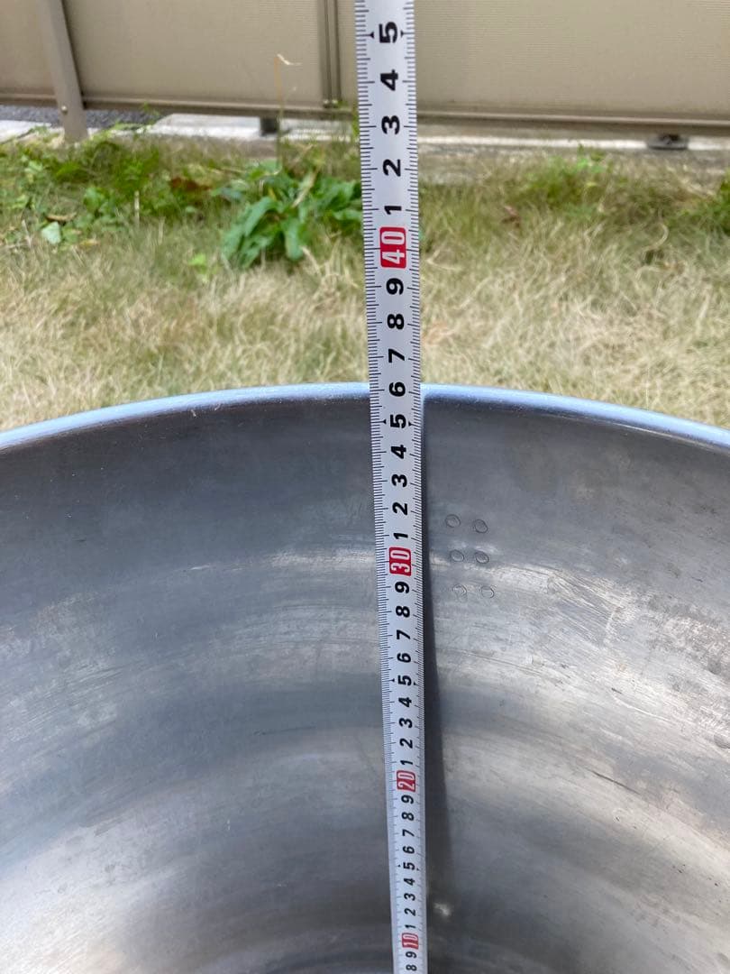 ステンレス製 寸胴鍋 約40cm