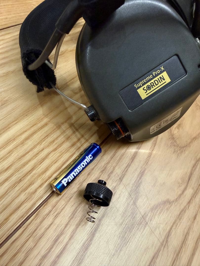 SORDIN Supreme Pro-X 　電子イヤーマフ　ネックバンド