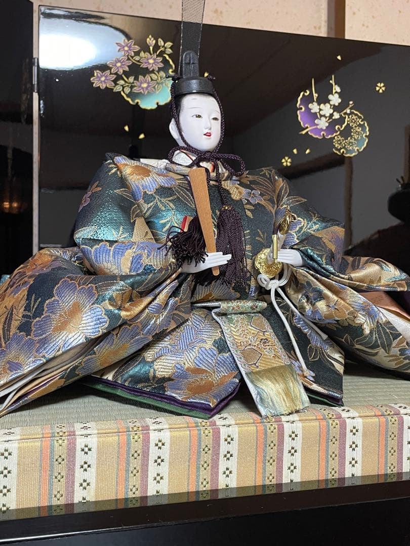 京都系 作家物 雛人形一式 人形司 鬼寿作 松慶雛 京雛殿上【引取り限定】