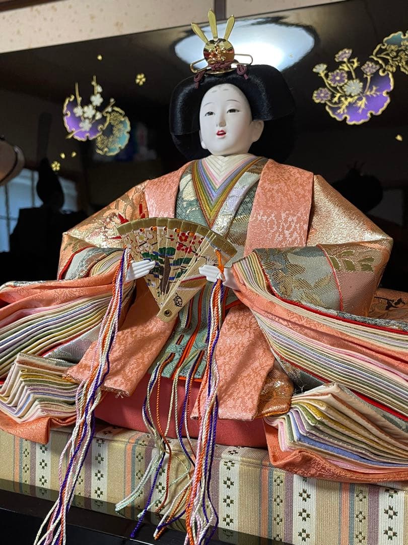 京都系 作家物 雛人形一式 人形司 鬼寿作 松慶雛 京雛殿上【引取り限定】