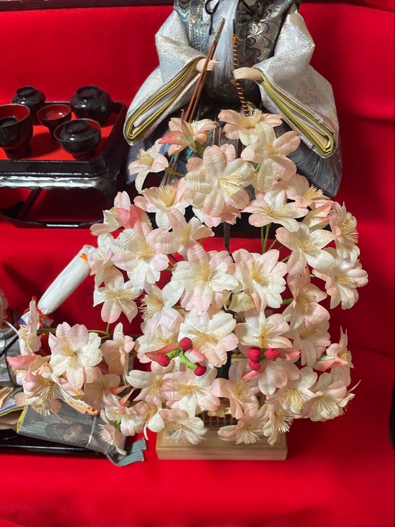 京都系 作家物 雛人形一式 人形司 鬼寿作 松慶雛 京雛殿上【引取り限定】