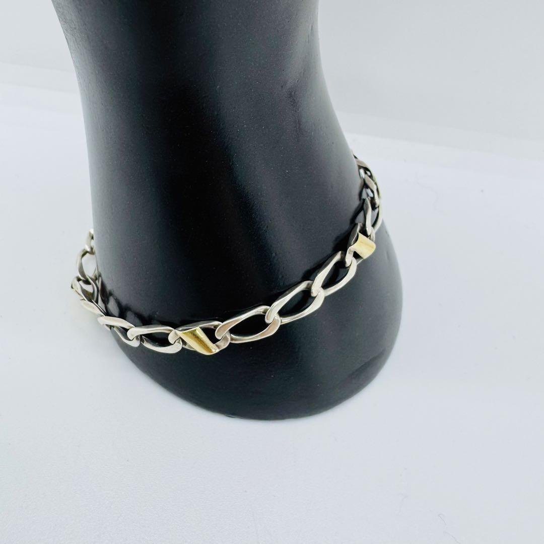 ✨Tiffany& Co.✨ティファニー✨シルバー✨K18✨750✨ブレスレット