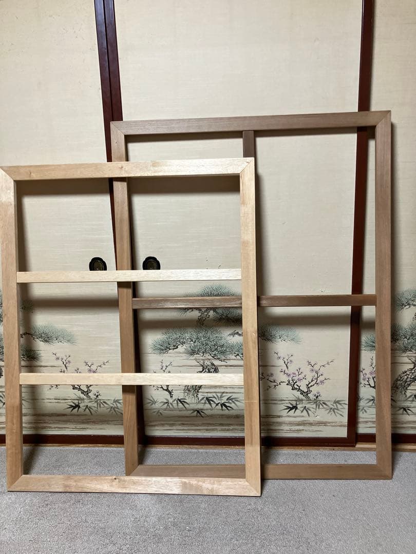 油絵、アクリル画用木枠中古品、６０号F、５０号Fの２点